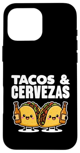Tacos und Cervezas Kawaii Cartoon Lustiges Bier Cinco De Mayo Hülle für iPhone 16 Pro Max Tacos und Cervezas Kawaii Cartoon Lustiges Bier Cinco De Mayo Hülle für iPhone 16 Pro Max von Detour Shirts