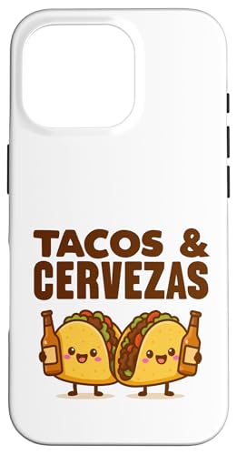 Tacos und Cervezas Kawaii Cartoon Lustiges Bier Cinco De Mayo Hülle für iPhone 16 Pro Tacos und Cervezas Kawaii Cartoon Lustiges Bier Cinco De Mayo Hülle für iPhone 16 Pro von Detour Shirts