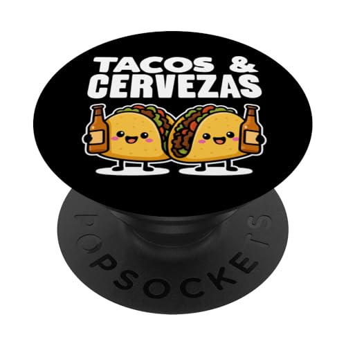 Tacos und Cervezas Kawaii Cartoon Lustiges Bier Cinco De Mayo PopSockets Klebender PopGrip Tacos und Cervezas Kawaii Cartoon Lustiges Bier Cinco De Mayo PopSockets Klebender PopGrip von Detour Shirts