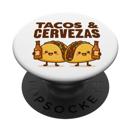 Tacos und Cervezas Kawaii Cartoon Lustiges Bier Cinco De Mayo PopSockets Klebender PopGrip Tacos und Cervezas Kawaii Cartoon Lustiges Bier Cinco De Mayo PopSockets Klebender PopGrip von Detour Shirts