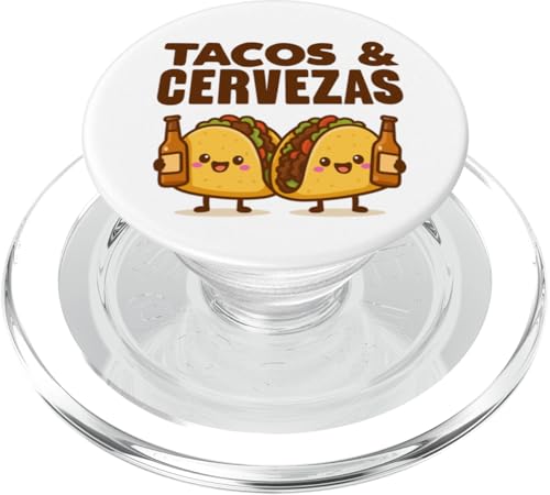 Tacos und Cervezas Kawaii Cartoon Lustiges Bier Cinco De Mayo PopSockets PopGrip für MagSafe Tacos und Cervezas Kawaii Cartoon Lustiges Bier Cinco De Mayo PopSockets PopGrip für MagSafe von Detour Shirts