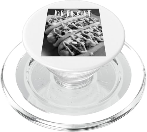 Detroit Coney Love - Vintage Hot Dog Street Photo PopSockets PopGrip für MagSafe Detroit Coney Love - Vintage Hot Dog Street Photo PopSockets PopGrip für MagSafe von Detroit Original Apparel