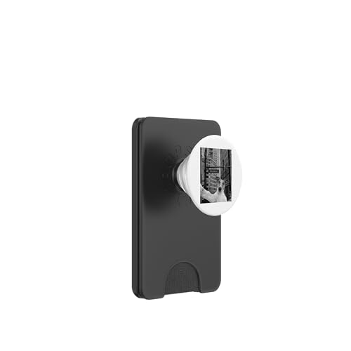 Detroit Dog Selfie Woodward Lustiger Jack Russell Michigan PopSockets PopWallet für MagSafe von Detroit Original Apparel