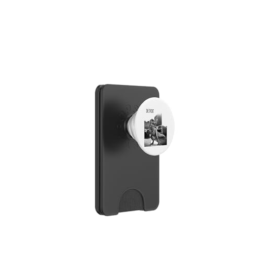 Detroit Michigan T-Rex Takeover - Urban Dinosaurier PopSockets PopWallet für MagSafe Detroit Michigan T-Rex Takeover - Urban Dinosaurier PopSockets PopWallet für MagSafe von Detroit Original Apparel