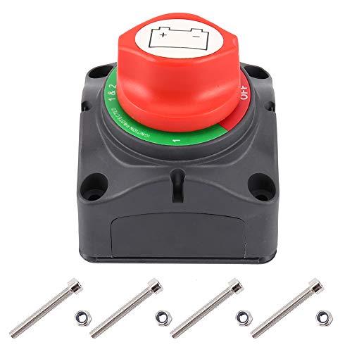 Batterie Trennschalter 12V-48V,Batterieschalter,Wasserdicht,Robust Batterietrennschalter,für Auto Motorrad Marine Boat Caravan Yacht Bus Boot Reisen Batterie Trennschalter 12V-48V,Batterieschalter,Wasserdicht,Robust Batterietrennschalter,für Auto Motorrad Marine Boat Caravan Yacht Bus Boot Reisen von Deuson