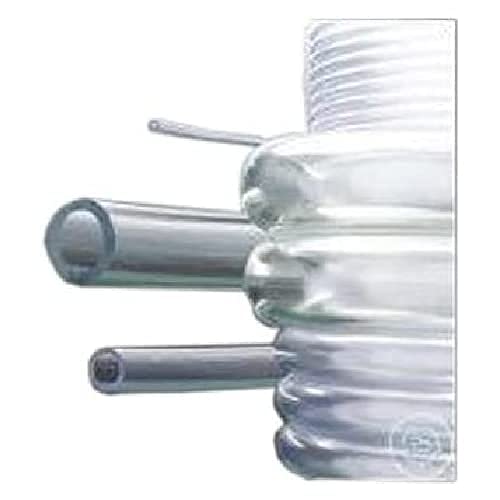 Deutsch & Neumann Polyvinylchlorid Laborschlauch, Transparent, 1,5mm Wandstärke, 10mm Durchmesser, 50m Länge von Deutsch & Neumann
