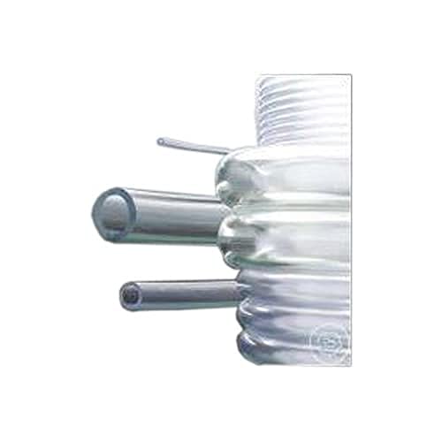 Deutsch & Neumann Polyvinylchlorid Laborschlauch, Transparent, 1mm Wandstärke, 10mm Durchmesser, 50m Länge Deutsch & Neumann Polyvinylchlorid Laborschlauch, Transparent, 1mm Wandstärke, 10mm Durchmesser, 50m Länge von Deutsch & Neumann