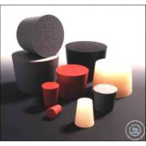 Deutsch & Neumann Chloropren Stopfen, Rot-Braun, 92mm Durchmesser, 65mm Höhe, 100 Stück Deutsch & Neumann Chloropren Stopfen, Rot-Braun, 92mm Durchmesser, 65mm Höhe, 100 Stück von Deutsch & Neumann