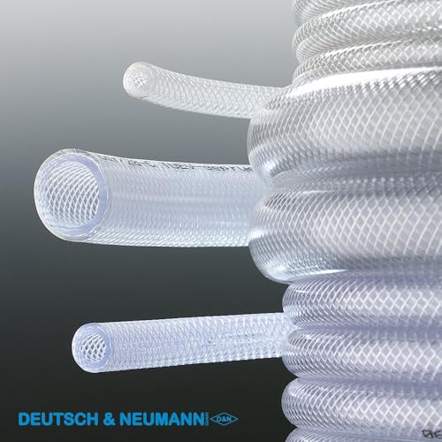 Deutsch & Neumann Silikonschlauch 12 x 3 mm SI transparent von Deutsch & Neumann