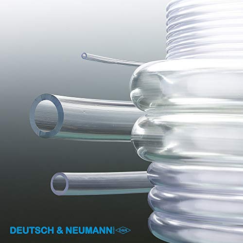 Silikonschlauch 1,5 x 1,25 mm SI transparent von Deutsch & Neumann