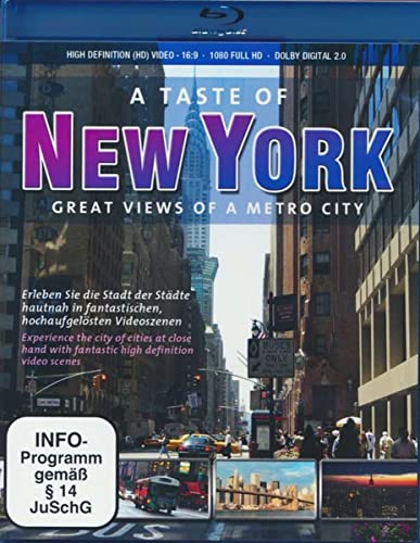 A Taste of New York - Great Views of a Metro City [Blu-ray] von Deutsche Austrophon GmbH