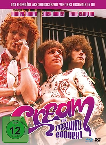 Cream - The Farewell Concert - Mediabook (Blu-ray+DVD) von Deutsche Austrophon GmbH