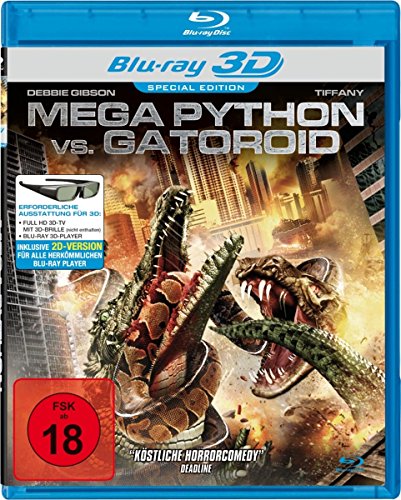 Mega Python vs. Gatoroid (inkl. 2D-Version) [3D Blu-ray] [Special Edition] von Deutsche Austrophon GmbH