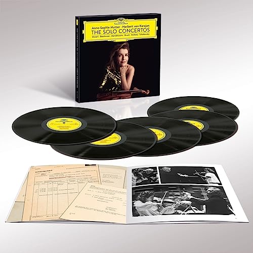 Titel: Anne-Sophie Mutter & Herbert von Karajan: The Solo Concertos [Vinyl LP] von Deutsche Grammophon (Universal Music)