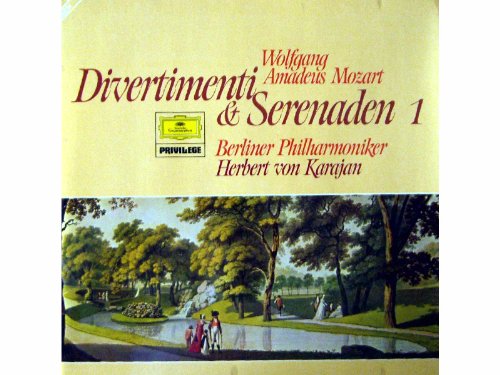 W.A. Mozart: Divertimenti & Serenaden 1 [Vinyl LP record] [Schallplatte] von Deutsche Grammophon Privilege