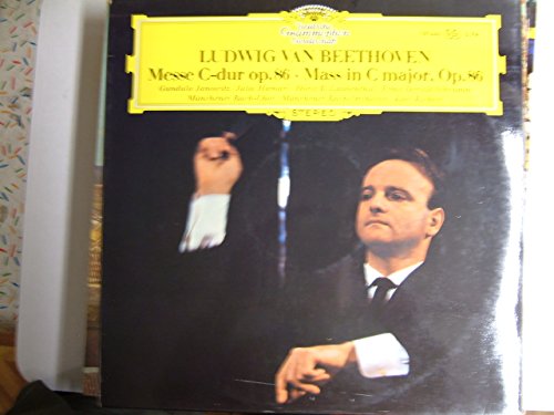 BEETHOVEN, Ludwig van: Messe in C-dur, op.86 / Messa in Do Maggiore, op.86 -- Karl Richter (cond), Janowitz, Hamari, Laubenthal, Schram, Munchener Bach-Chor ---Deutsche Grammophon () Printed in Germany ---DGG 139446 LP von Deutsche Grammophon