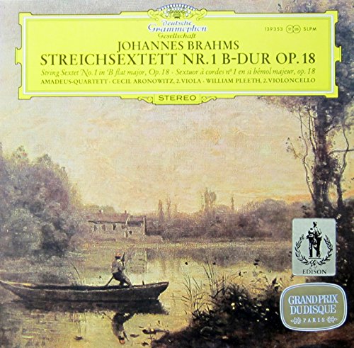 Brahms: Streichsextett Nr. 1 B-dur op. 18 [Vinyl LP] [Schallplatte] von Deutsche Grammophon