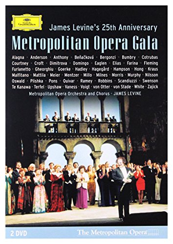 James Levine's 25th Anniversary: Metropolitan Opera Gala (NTSC, 2 DVDs) von Deutsche Grammophon