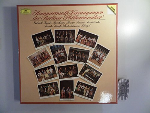 Kammermusik-Vereinigung der Berliner Philharmoniker [Vinyl, 5 LP Box-Set, 2741 011]. von Deutsche Grammophon,