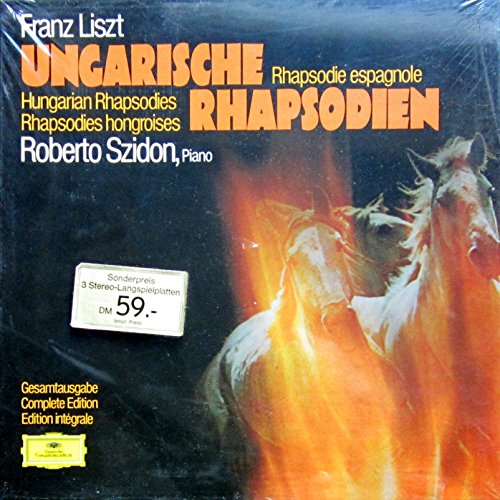 Liszt: Ungarische Rhapsodien (Gesamtausgabe) [Vinyl Schallplatte] [3 LP Box-Set] von Deutsche Grammophon