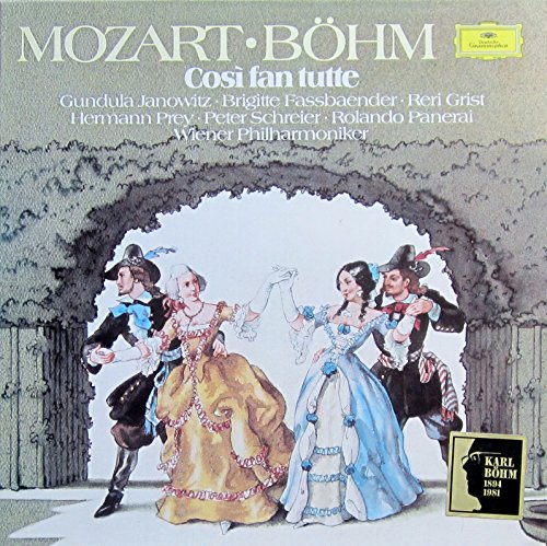 Mozart: Cosi fan tutte (Gesamtaufnahme, italienisch: Salzburger Festspiele 1974) [Vinyl Schallplatte] [3 LP Box-Set] von Deutsche Grammophon