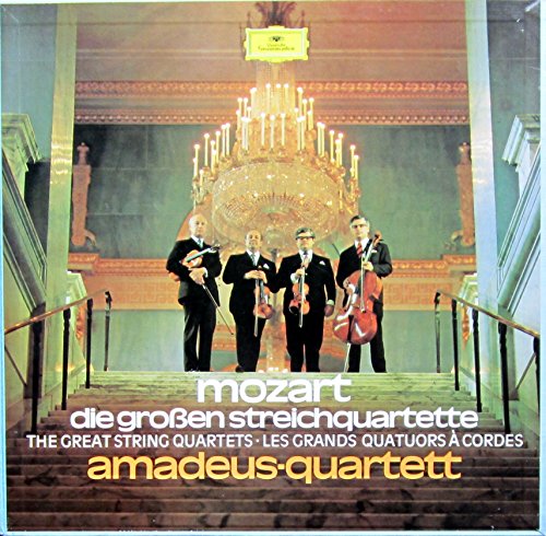Mozart: Die großen Streichquartette [Vinyl Schallplatte] [5 LP Box-Set] von Deutsche Grammophon