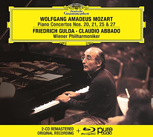 Mozart: Klavierkonzerte 20, 21, 25 & 27 (Blu-ray Audio) von Deutsche Grammophon