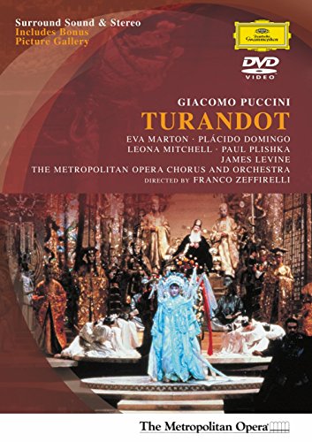 Puccini - Turandot / Franco Zeffirelli - Marton, Domingo, Mitchell, Plishka, Cuenod - James Levine, MET (1988) von Deutsche Grammophon