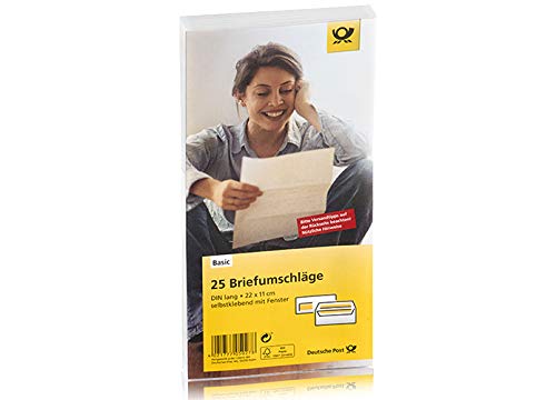 Briefumschläge Deutsche Post Dinlang 25Stk. sk mf von Deutsche Post