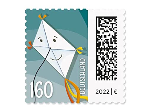 Deutsche Post Briefdrachen, Briefmarke zu 1,60 €, 200er-Rolle nassklebend von Deutsche Post