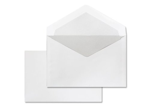 Deutsche Post Briefumschläge 25 Umschläge C6 weiß nassklebend ohne Fenster / w. nk oF. von Deutsche Post