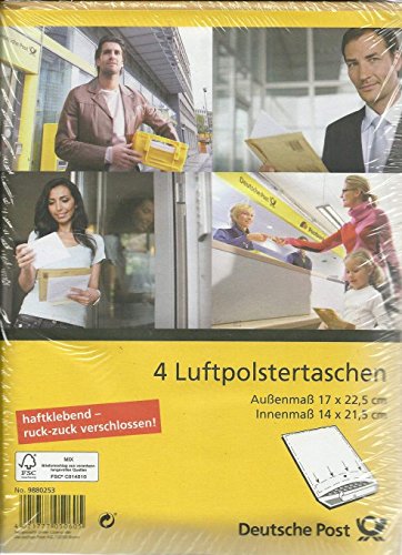 Luftpo-Tasche 17x22,5 br. , hk. von Deutsche Post