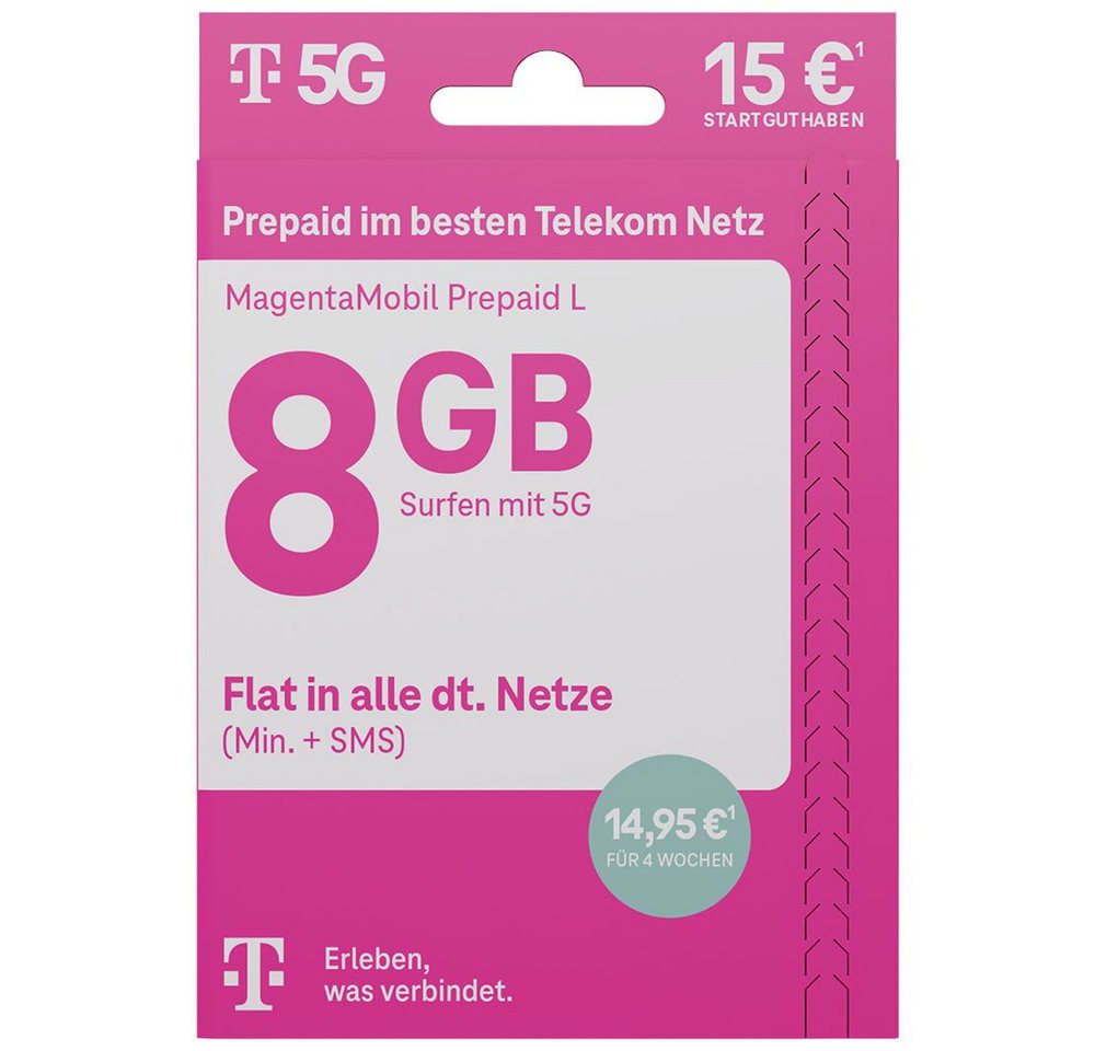 Deutsche Telekom MagentaMobil Prepaidkarte L Prepaidkarte von Deutsche Telekom
