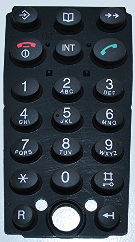 Tastenmatte für Mobilteil Telekom T-Sinus 45S 45 S Tastatur Keyboard gummi von Deutsche Telekom