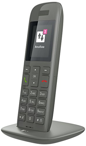 Telekom Speedphone 11 grafit mit DECT Basis – wahlweise nutzbar am IP Anschluss oder am analogen a/b Port von Deutsche Telekom