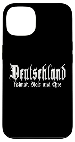 Hülle für iPhone 13 "Heimat, Stolz und Ehre", Patriot, Deutschland Hülle für iPhone 13 "Heimat, Stolz und Ehre", Patriot, Deutschland von Deutschland