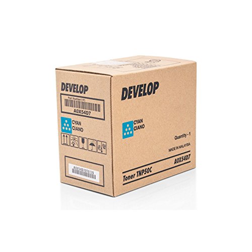Develop A0 X 54D7 5000páginas Toner cyan Tonerkassette für Laserdrucker (Cyan, Develop, Develop Ineo + 3100P) von Develop 10