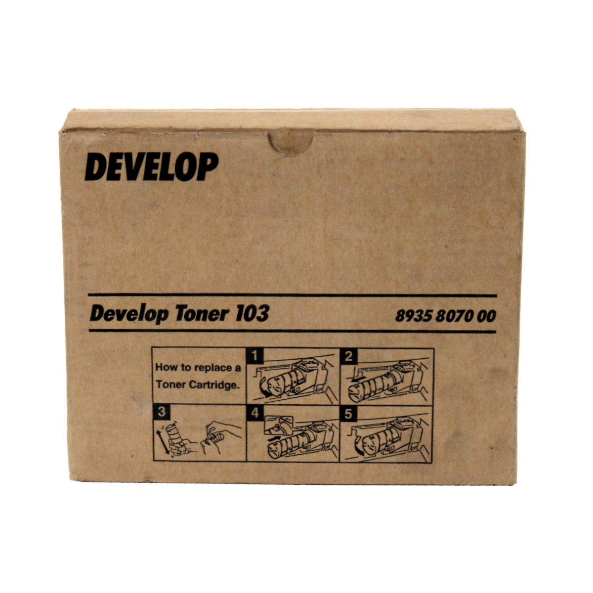 Develop 8935-8070-00 Toner schwarz Type 103 Drucker 6000 Seiten Develop 8935-8070-00 Toner schwarz Type 103 Drucker 6000 Seiten von Develop