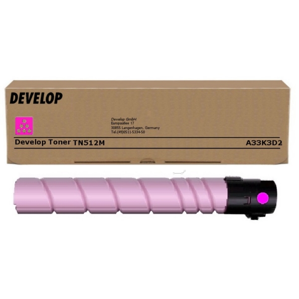 Original Develop A33K3D2 / TN512M Toner magenta von Develop