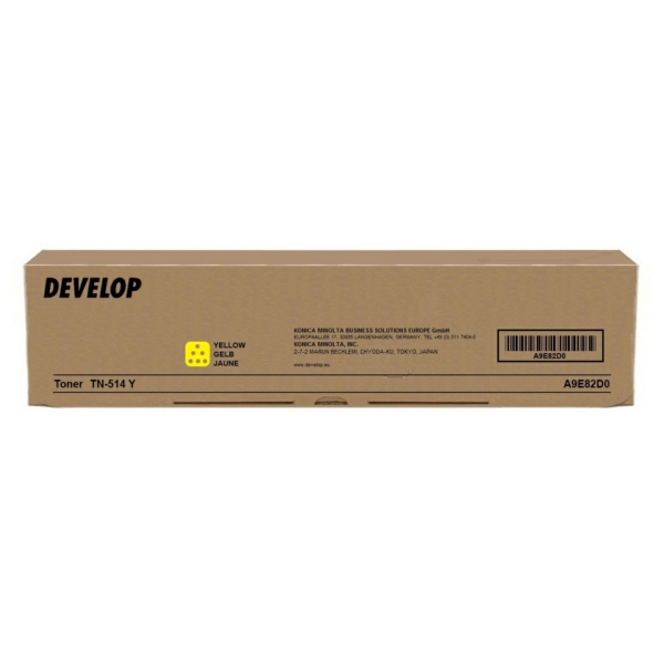 Original Develop A9E82D0 / TN514Y Toner gelb Original Develop A9E82D0 / TN514Y Toner gelb von Develop