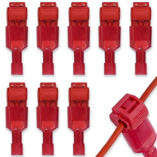 Anschlussklemmen, 8 Stück Mähroboter Anschlussklemmen Rasenmäher Automower Kabel Verbinder Schnellverbinder Wasserdicht Kabelklemme für Rasenmäher Rasenroboter Anschlussklemmen, 8 Stück Mähroboter Anschlussklemmen Rasenmäher Automower Kabel Verbinder Schnellverbinder Wasserdicht Kabelklemme für Rasenmäher Rasenroboter von Devenirriche