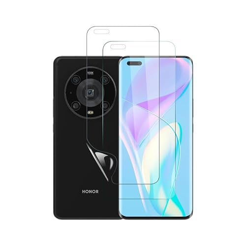 [2 Stück] für Displayschutz Honor Magic 4 Pro Weich TPU Glasschutzfolie, 9H Härte Anti-Fall Panzerfolie Honor Magic 4 Pro Folie, HD-Klar Anti-Scratch Displayfolie Honor Magic 4 Pro Schutzfolie von Devgoed