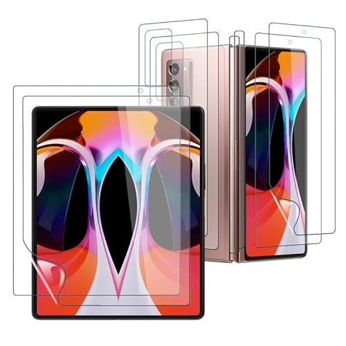 [2 Stück] für Displayschutz Samsung Galaxy Z Fold 2 5G Weich TPU Glasschutzfolie, 9H Härte Displayfolie Samsung Z Fold 2 Folie, HD-Klar Anti-Scratch Panzerfolie Schutzfolie von Devgoed