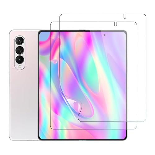 [2 Stück] für Folie Samsung Galaxy Z Fold 3 5G Weich TPU Glasschutzfolie, Displayschutz Samsung Z Fold 3 Schutzfolie, Hohe Auflösung Ultrabeständig Displayfolie Handyfolie von Devgoed