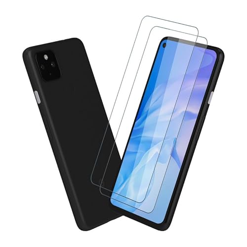 Devgoed [2 Stück] für Folie Google Pixel 4a Panzerglas, Splitterfest Displayschutz Google Pixel 4a Schutzfolie, Super Langlebig Einfache Installation Handyfolie Google Pixel 4a Displayfolie von Devgoed
