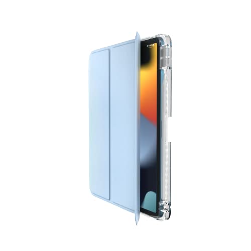 Hellblau Kunstleder Schutzhülle für Stylus iPad Gen 10 10.9 2022 von Devia