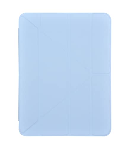 Hellblau mit Rückseite Transparent iPad Gen 10 10.9 2022 Origami Deckel von Devia