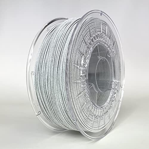 Devil Design | Filament | PLA Marble light - Marmor hell | 1.75 | 1kG | für Anfänger und Fortgeschrittene | Top Haftung | wenig Stringing | leicht zu drucken | verzugsarm und geruchslos von Devil Design