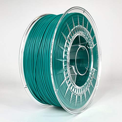 PETG – Emerald Green grün 1kg | Devil Design | 1.75mm | 3D Druck Filament | für Anfänger und Fortgeschrittene | Top Haftung | wenig Stringing | leicht zu drucken | verzugsarm und geruchslos von Devil Design