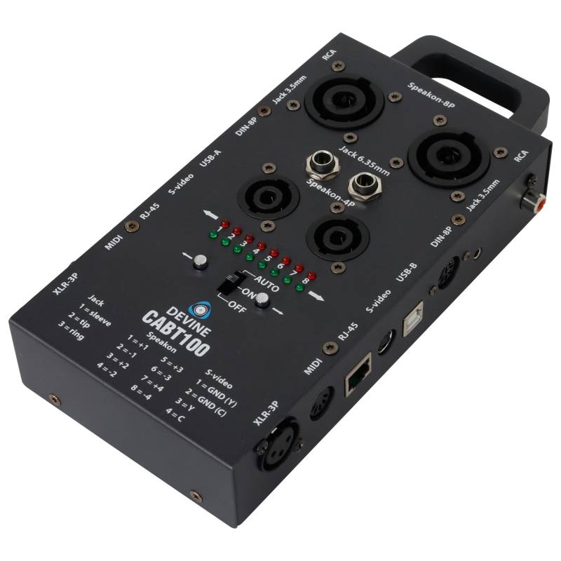 Devine CABT100 Cable Tester Kabeltester von Devine